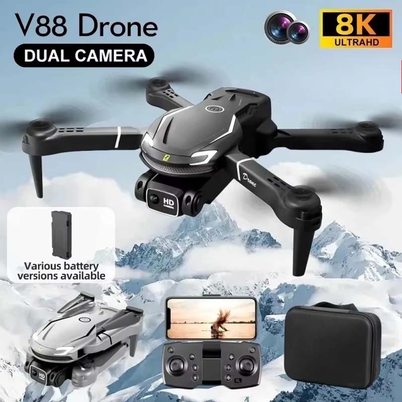 Drone Surveying - طائرة شاومي بدون طيار V88 8K