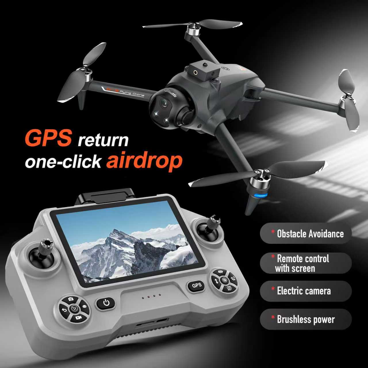 Drone Mapping - طائرة بدون طيار YL059 FPV GPS